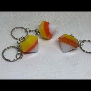 Candy Corn Keychain
